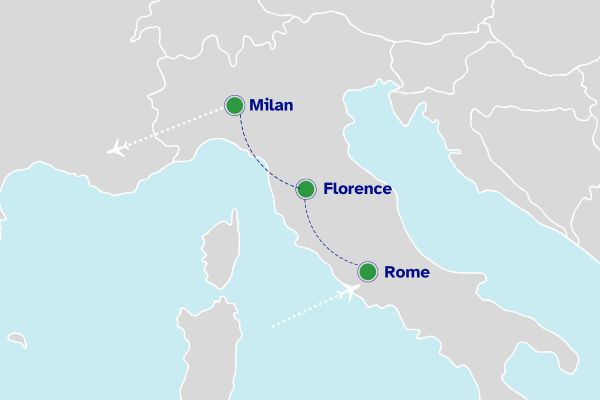 Rome to Milan