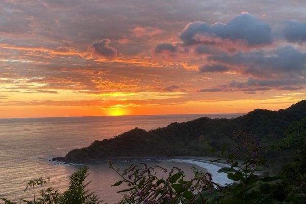 Costa Rican sunset